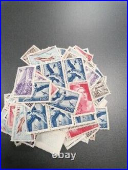 100 Timbres De 100 Francs Neuf Et Neuf Ancien Franc