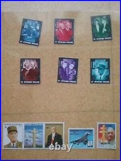 200 Timbres Poste France Lettre Collection Charles de Gaulle Édition Limitée