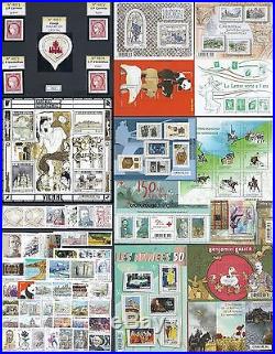 2014 FRANCE Tous les TIMBRES de l'Année NEUFS LUXE 94 timbres année complète