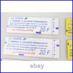 21 Carnets Fermés De France Neufs Avec 147 Validités Permanentes, Fac + De 212