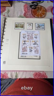 2Album Safe France 2010/2011, Avec tout les timbres Neufs des années citées