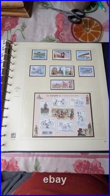 2Album Safe France 2010/2011, Avec tout les timbres Neufs des années citées
