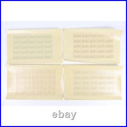 4 Feuilles De 25 Timbres Neufs Série Complète Secours National N°466/469