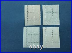 4 coins datés Pasteur yt 178 à 181 neufs XX cote 815 euros