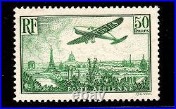 + 50f Vert Pa 14 Signe Calves / Quasi Neuf Luxe / Cote 1200 E / Rare +++