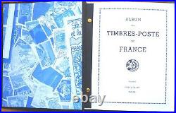 ALBUM YVERT & TELLIER FRANCE de 1849 à 1983 T. B. E. Avec 1788 TIMBRES NEUFS