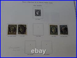 Album France 1849 1987 des neufs même en classiques et + de 2500 TP oblitérés