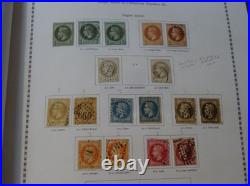 Album France 1849 1987 des neufs même en classiques et + de 2500 TP oblitérés