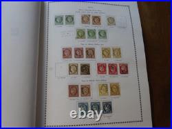 Album France 1849 1987 des neufs même en classiques et + de 2500 TP oblitérés