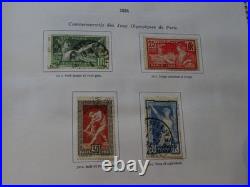 Album France 1849 1987 des neufs même en classiques et + de 2500 TP oblitérés