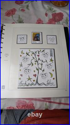 Album Safe France 2008/2009, Avec tout les timbres Neufs des années Citées