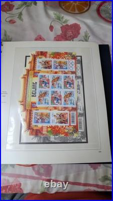 Album Safe France 2008/2009, Avec tout les timbres Neufs des années Citées