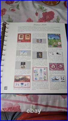 Album Safe France 2008/2009, Avec tout les timbres Neufs des années Citées