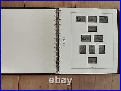 Album Safe rouge foncé Années 1966 à 1977 complet Pages n°23 à 40 puis n°1 à 44