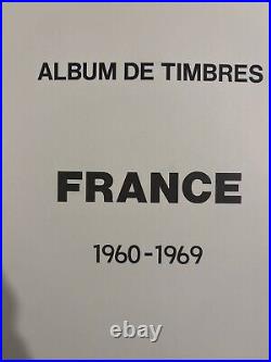 Album Timbres France Yvert et Tellier, 1960/1972, neufs avec et sans charnière