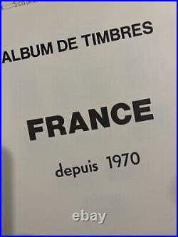 Album Timbres France Yvert et Tellier, 1960/1972, neufs avec et sans charnière