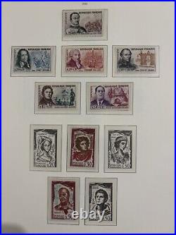 Album Timbres France Yvert et Tellier, 1960/1972, neufs avec et sans charnière