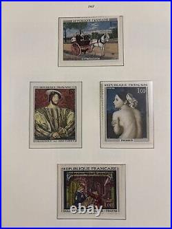 Album Timbres France Yvert et Tellier, 1960/1972, neufs avec et sans charnière