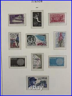 Album Timbres France Yvert et Tellier, 1960/1972, neufs avec et sans charnière