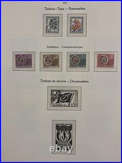Album Timbres France Yvert et Tellier, 1960/1972, neufs avec et sans charnière