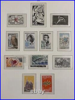 Album Timbres France Yvert et Tellier, 1960/1972, neufs avec et sans charnière