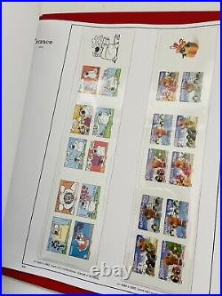 Album Timbres Yvert & Tellier en Cuir Rouge Années 2004, 2005, 2006 Complet Neuf