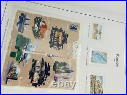 Album Timbres Yvert & Tellier en Cuir Rouge Années 2004, 2005, 2006 Complet Neuf