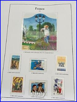 Album Timbres Yvert & Tellier en Cuir Rouge Années 2004, 2005, 2006 Complet Neuf