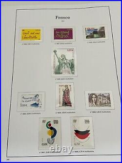 Album Timbres Yvert & Tellier en Cuir Rouge Années 2004, 2005, 2006 Complet Neuf