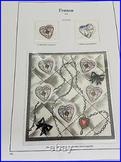 Album Timbres Yvert & Tellier en Cuir Rouge Années 2004, 2005, 2006 Complet Neuf