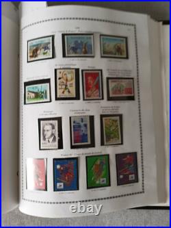 Album Timbres de France 1980 1999 Avec années neuves 1991 à 1999