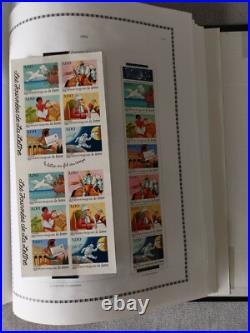 Album Timbres de France 1980 1999 Avec années neuves 1991 à 1999