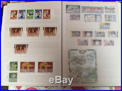 Album complet de timbres en euro avec labum