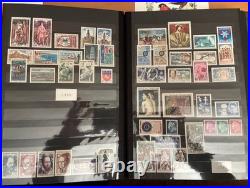 Album de timbres de France Classé par année de 1962 à 1980
