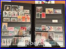 Album de timbres de France Classé par année de 1962 à 1980