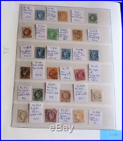 Album de timbres de France de 1849 à 1945