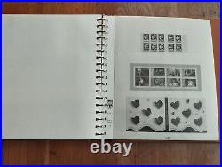 Album timbre Lindner marron avec étui carnets année 1952 à 2006 Bon état complet