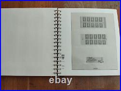 Album timbre Lindner marron avec étui carnets année 1952 à 2006 Bon état complet