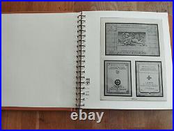 Album timbre Lindner marron avec étui carnets année 1952 à 2006 Bon état complet
