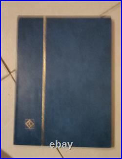 Album timbres bleu pages blanches + timbres neufs/ de 1900 à 1956