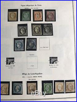 Album timbres france 1849. 1945 Neuf Oblitere