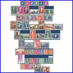 Année Complète 1938 Timbres De France Neufs, Cote 345 Superbe Qualité