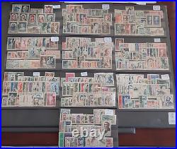 Années complètes France 1950 à 1959 inclus YT 863 à 1229 neuf luxe