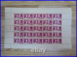 Beaux Timbres De France N° 463 En Feuille Neufs Sans Charniere De Balzac