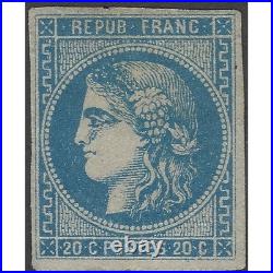 Bordeaux timbre de France N°46B neuf, R
