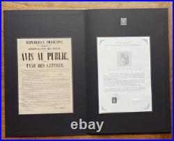 COFFRET 170 ans Du Premier Timbre Poste Français NEUF