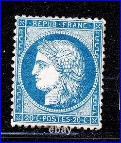 COTE 600 E / SUP No37a NEUF QUASI LUXE MNH / SIGNE / 20C CERES