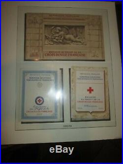 Carnet Croix Rouge Neuf 1952/1983 Sur Feuilles Lindner