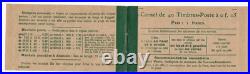 Carnet n°YT 137-C9 Semeuse camée neuf SUP signé Calves