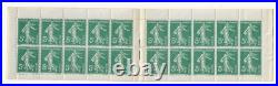 Carnet n°YT 137-C9 Semeuse camée neuf SUP signé Calves